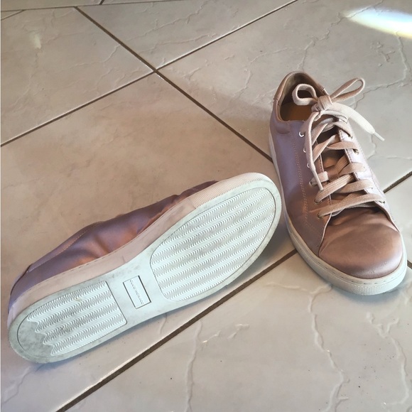 Club Monaco Satin Pink Sneakers - Picture 4 of 5